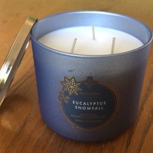 White Barn Eucalyptus Snowfall 3 Wick Candle 14.5 Ounces